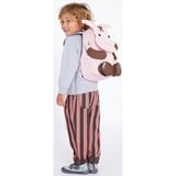 Affenzahn Großer Freund Tonie Schwein, Rucksack pink/braun