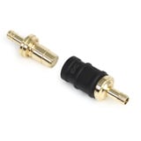 Alphacool ES Schnellverschlussstecker BLH1A PushIn, Verbindung mit Barbed Fitting