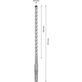 Bosch EXPERT Hammerbohrer SDS-plus-7X, Ø 8mm, 30 Stück Arbeitslänge 150mm