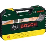 Bosch Heimwerken & Garten V-Line Bohrer- /Schrauber-Set, 103-teilig, Bohrer- & Bit-Satz grün