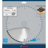 Bosch PRO Wood Kreissägeblatt, Ø 250mm, 60Z Bohrung 30mm, für Tischkreissägen