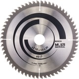 Bosch Professional PRO Multi Material Kreissägeblatt, Ø 216mm, 60Z Bohrung 30mm, für Kapp- & Gehrungssägen