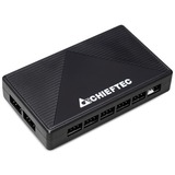 Chieftec Hunter 3 GS-03B-OP, Tower-Gehäuse schwarz, Tempered Glass 