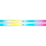 Corsair DIMM 32 GB DDR5-6000 (2x 16 GB) Dual-Kit, Arbeitsspeicher schwarz, CMH32GX5M2B6000C40, Vengeance RGB, INTEL XMP
