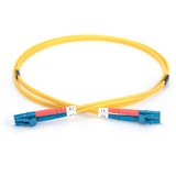 Digitus LWL Patchkabel, Duplex, LC > LC Stecker, Singlemode OS2 gelb, 3 Meter