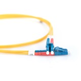 Digitus LWL Patchkabel, Duplex, LC > LC Stecker, Singlemode OS2 gelb, 3 Meter