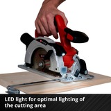 EINHELL Power X-Change Akku-Handkreissäge TE-CS 18/150 Li-Solo, 18Volt rot/schwarz, ohne Akku und Ladegerät