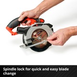 EINHELL Power X-Change Akku-Handkreissäge TE-CS 18/150 Li-Solo, 18Volt rot/schwarz, ohne Akku und Ladegerät