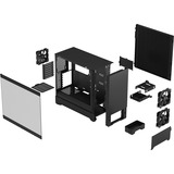 Fractal Design Pop Silent Black TG Clear Tint, Tower-Gehäuse schwarz