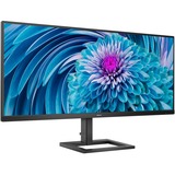 Philips 345E2AE/00, Gaming-Monitor 86 cm(34 Zoll), schwarz, UWQHD, 75 Hz, AMD Free-Sync