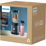 Philips 5000 Series Standmixer HR3041/00 schwarz, 1.200 Watt, 2 Liter