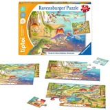 Ravensburger tiptoi Puzzle für kleine Entdecker: Dinosaurier 