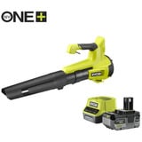 Ryobi ONE+ Akku-Laubgebläse RY18BLB-140, 18Volt, Laubbläser grün/schwarz, Li-Ionen Akku 4,0Ah