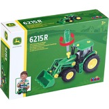 Theo Klein John Deere-Traktor mit Frontlader und Gewicht, Spielfahrzeug grün