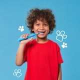 happybrush ECO VIBE KIDS Paw Patrol + 3 Refills, Elektrische Zahnbürste hellblau