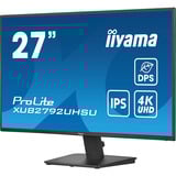 iiyama ProLite XU2792UHSU-B6, LED-Monitor 68.5 cm (27 Zoll), schwarz (matt), UltraHD/4K, IPS, HDMI, DP, USB-C, USB-Hub