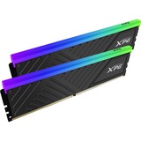 ADATA DIMM 32 GB DDR4-3200 (2x 16 GB) Dual-Kit , Arbeitsspeicher schwarz, AX4U320016G16A-DTBKD35G, XPG Spectrix D35G, INTEL XMP