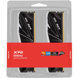 ADATA DIMM 32 GB DDR5-6000 (2x 16 GB) Dual-Kit, Arbeitsspeicher schwarz, AX5U6000C3016G-DTAMRBK, XPG Armax RGB, INTEL XMP, AMD EXPO