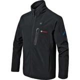 Bosch Professional Heat+Jacket GHJ 12+18V Kit Größe 2XL, Arbeitskleidung schwarz, inkl. Ladeadapter GAA 12V-21, 1x 12-Volt-Akku