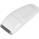 Braun Silk-épil 7-041, Epiliergerät weiß/silber, incl. Aufbewahrungsbeutel, Rasieraufsatz, + Trimmeraufsatz für sensible Bereiche