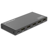 Digitus 4K HDMI Splitter, 1x4 schwarz, mit Downscaler