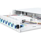 Digitus LWL Spleißbox, bestückt, LC, OS2 grau