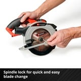 EINHELL Akku-Handkreissäge TE-CS 18/165-1 Li-Solo, 18Volt rot/schwarz, ohne Akku und Ladegerät