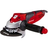 EINHELL Winkelschleifer TE-AG 125/750 Kit rot/schwarz, 750 Watt, Koffer