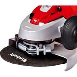 EINHELL Winkelschleifer TE-AG 125/750 Kit rot/schwarz, 750 Watt, Koffer