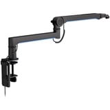 ENDORFY Mikrofonhalterung Broadcast Low Profile RGB Boom Arm schwarz, für Mikrofone bis 2kg, LED-Hintergrundbeleuchtung