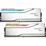 G.Skill DIMM 48 GB DDR5-7200 (2x 24 GB) Dual-Kit, Arbeitsspeicher silber, F5-7200J3646F24GX2-TR5S, Trident Z5 Royal, INTEL XMP
