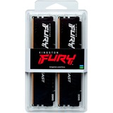 Kingston FURY DIMM 32 GB DDR5-6000 (2x 16 GB) Dual-Kit, Arbeitsspeicher schwarz, KF560C30BBK2-32, Fury Beast, INTEL XMP