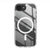 Nevox StyleShell SHOCKFlex, Handyhülle transparent, iPhone 16e, kompatibel mit MagSafe