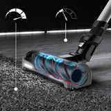 Rowenta X-Force Flex 14.60 Animal RH9958, Stielstaubsauger schwarz/silber