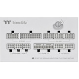 Thermaltake Dockpower FI 750W Snow, PC-Netzteil weiß, 1x 12-Pin High Power GPU, 4x PCIe, Kabelmanagement, 750 Watt