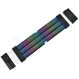 Thermaltake Mod ARGB Black Cable 24Pin, Kabelmanagement schwarz