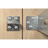 fischer Spanplattenschraube ClassicFast II 6,0x50 Senkkopf TX 200 Stück, mit Teilgewinde, verzinkt