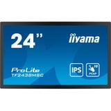 iiyama ProLite TF2438MSC-B1, LED-Monitor 60.5 cm (23.8 Zoll), schwarz, FullHD, Touchscreen, HDMI