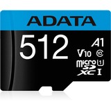 ADATA Premier 512GB microSDXC UHS-I U1, Class 10, V10, A1