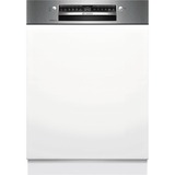 Bosch SMI4ECS21E Serie 4 , Spülmaschine edelstahl (gebürstet), 60 cm, Home Connect