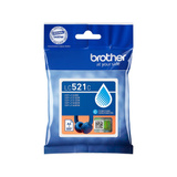 Brother Tinte cyan LC-521C 