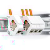 Digitus Professional Cat.7 S/FTP Verlegekabel simplex, B2ca orange, 500 Meter Trommel