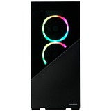 Enermax K 8 ARGB, Tower-Gehäuse schwarz, Tempered Glass