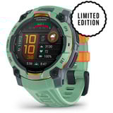 Garmin Instinct 3 - 45 mm, AMOLED, Smartwatch Twilight/Neo Tropic, Silikon-Armband