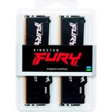 Kingston FURY DIMM 32 GB DDR5-6400 (2x 16 GB) Dual-Kit, Arbeitsspeicher schwarz, KF564C32BBEAK2-32, FURY Beast RGB, INTEL XMP, AMD EXPO