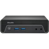 Shuttle XPC nano NE1010XA, Mini-PC schwarz, ohne Betriebssystem
