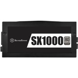 SilverStone SST-SX1000-LPT Platinum v1.1, PC-Netzteil schwarz, 6x PCIe, Kabel-Management, 1000 Watt