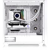 Thermaltake AX500 , Big-Tower-Gehäuse weiß, Tempered Glass