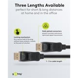goobay Verbindungskabel DisplayPort 1.4 Stecker > DisplayPort Stecker schwarz, 3 Meter, 8K