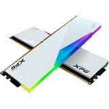ADATA DIMM 64 GB DDR5-6400 (2x 32 GB) Dual-Kit, Arbeitsspeicher weiß, AX5U6400C3232G-DCLARWH, Lancer RGB, INTEL XMP